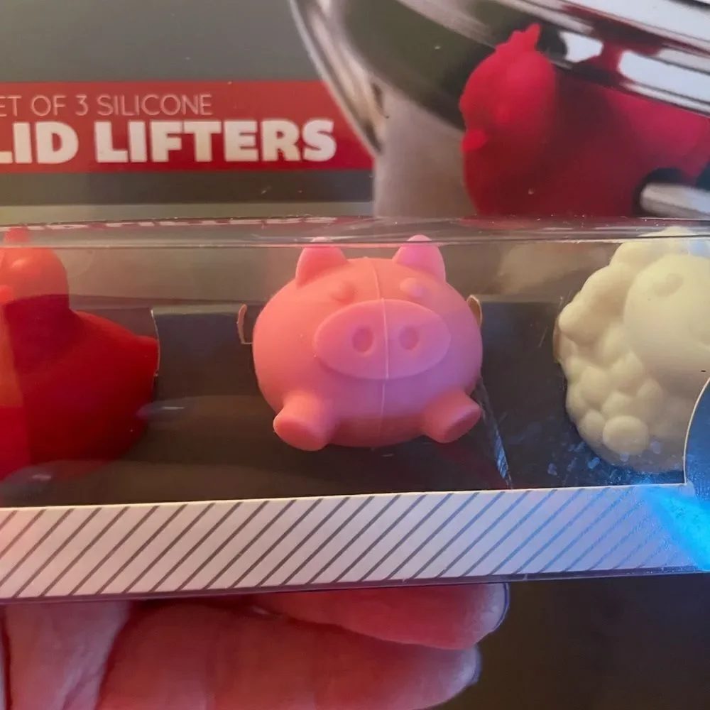 Tovolo Silicone Animal Lid Lifters